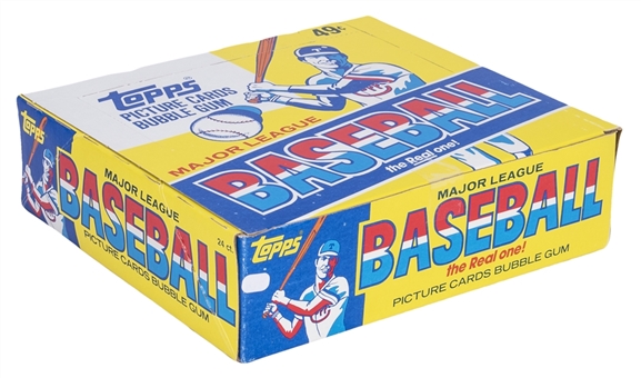 1983 Topps Baseball Cello Box (24 Packs)